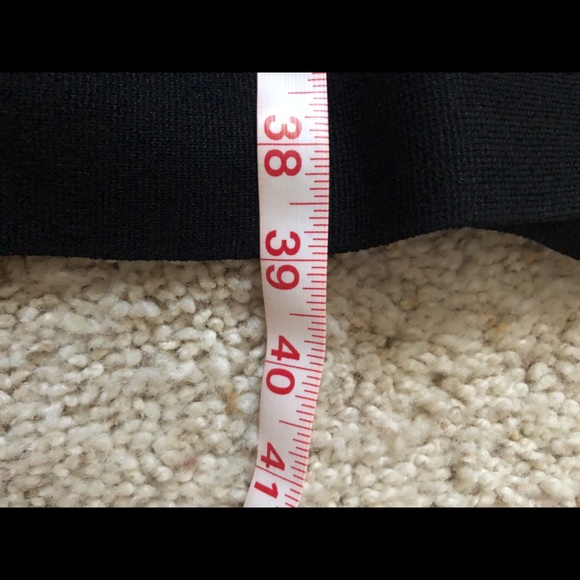 WHBM Striped Knit Dress Black and White Stripe (359) - Picture 6 of 8